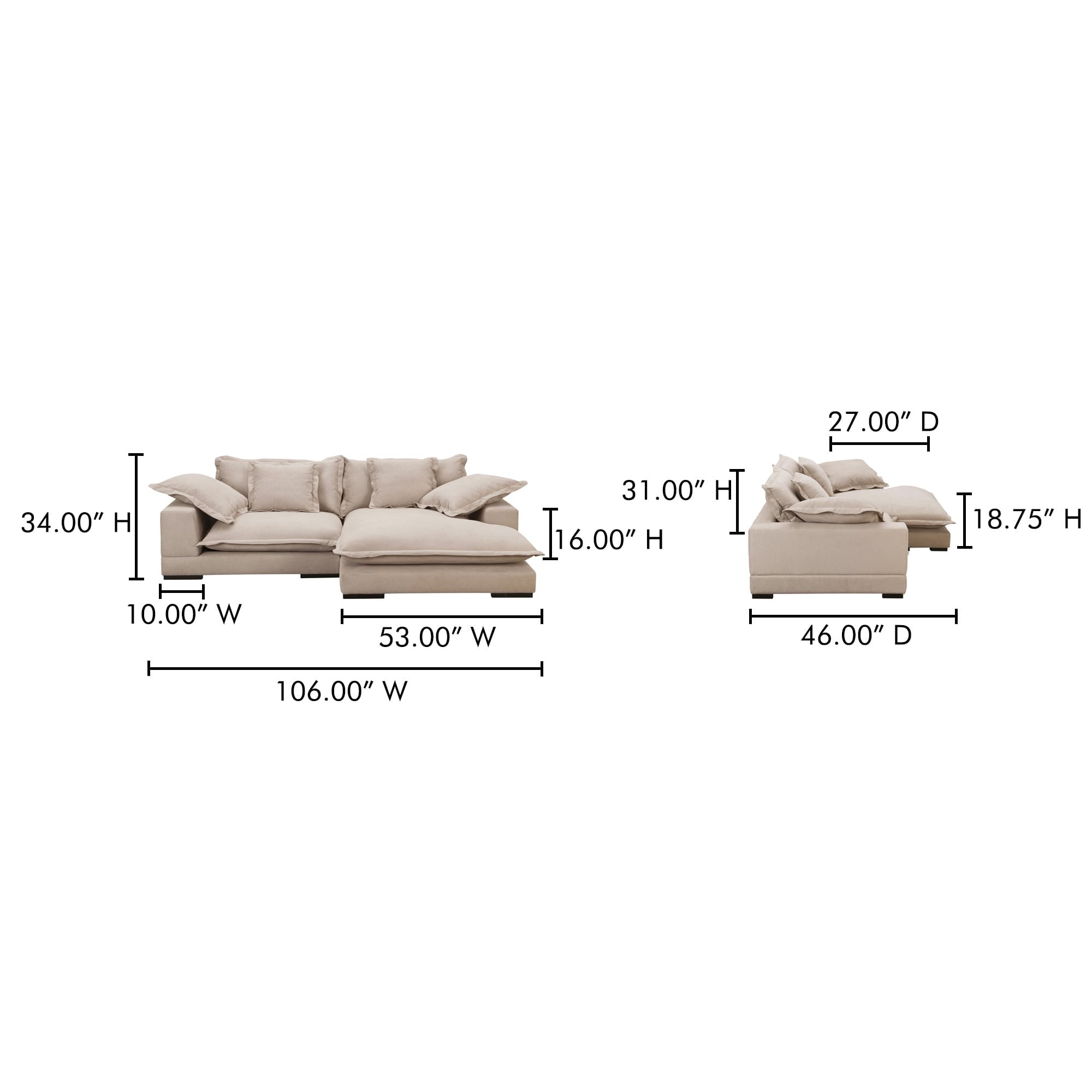 Sectional Malmo M1034